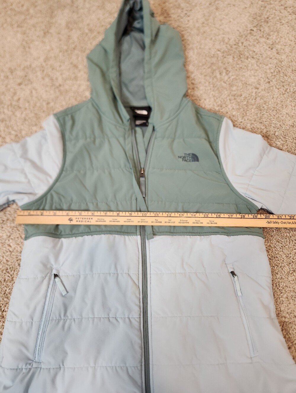 The North Face Womens Mountain Sweatshirt Full Zip Hoodie Size Large - Picture 10 of 11